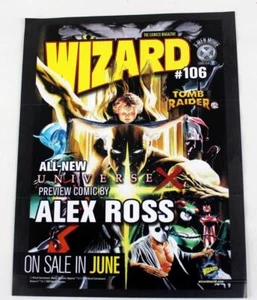 2000 Wizard #106 Promo Sheet ~ UNIVERSE X ~ Alex Ross 11"x 8.5" *Free Shipping* - Picture 1 of 3