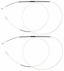 1972-1979 VW T2 Bus 2690MM Parking / Emergency Brake Cable Set Of 2 (PAIR) 701T