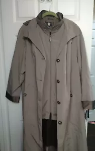 Cappotto di GALLERY taglia 1X fodera staccata idrorepellente NUOVO CON ETICHETTE bellissimo - Foto 1 di 9