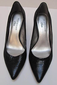 Zapatos para mujer AK Anne Klein iflex AK7 CAKE WALK negros tacón alto talla 6 M - Imagen 1 de 9