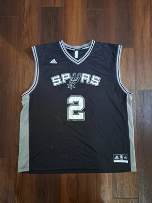 Camiseta masculina San Antonio Spurs Adidas Kawhi Leonard #2 tamanho XXL  - Imagem 1 de 4