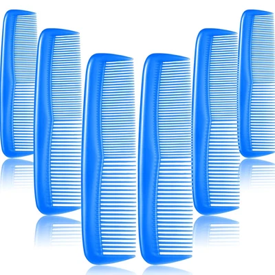12 Pieces Hair Combs Set Pocket Plastic Fine Tooth Dressing Comb for Women and M - Image 1 of 4