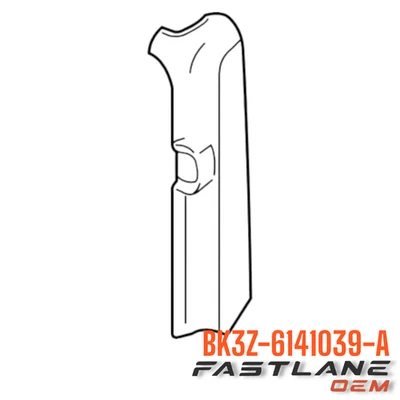 Ford Transit 150/250/350 2015-2025 pilar exterior izquierdo nuevo fabricante de equipos originales BK3Z-6141039-A Foto 1 de 4