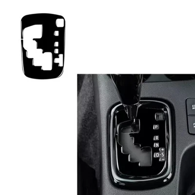Glossy Black Gear Shift Sticker Trim Fits For Toyota Hilux 2015-2023 Black RHD - image 1 of 4