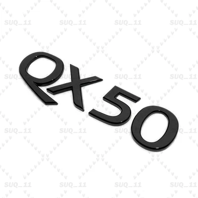 For Infiniti QX50 Rear Liftgate Letter Emblem Badge Nameplate Black 84890-3WW0A - Image 1 of 4