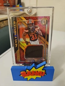 2018 Panini Gold Standard - Newly Mint Memorabilia Nick Chubb #11 /199... - Bild 1 von 2