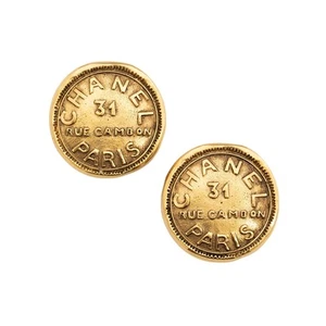 Pendientes Chanel Vintage 31 Rue Coin Clip On - Imagen 1 de 3