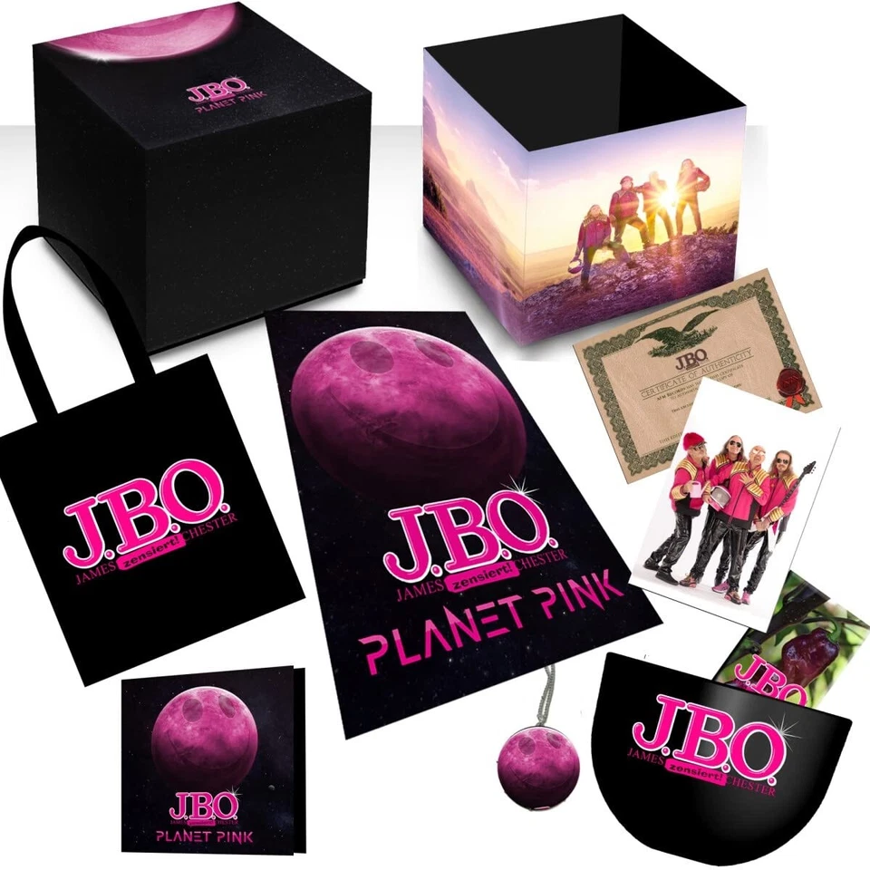 J.B.O. Planet Pink (Ltd.Boxset) (CD) - Bild 1 von 1