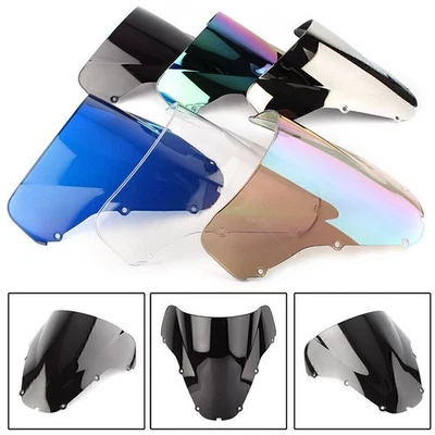 Motorcycle Front Windshield Windscreen Protection Fit Honda CBR929RR 2000-2002 Foto 1 de 4