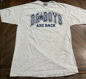 Vintage 1993 Dallas Cowboys Hemd Herren The Boys Are Back Größe Large - Bild 1 von 8