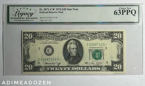 Fr. 2071-C* 1974 $20 Philadelphia FRN Star ⭐️ Note (Legacy CN 63PPQ) FT6497CM - Picture 1 of 2