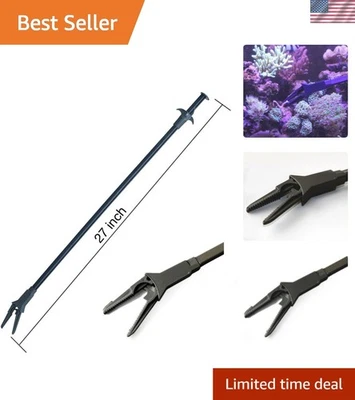 Pinzas duraderas para acuario de 27 pulgadas - perfectas para alimentar corales y peces Foto 1 de 4