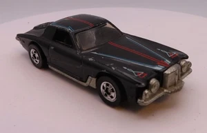 1979 Hot Wheels Stutz Blackhawk Pinstripes #1126 Black 1/64 Diecast - Picture 1 of 1