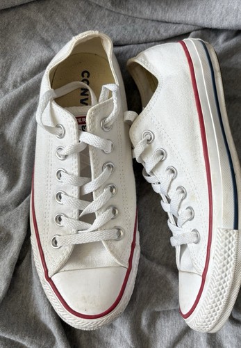 Sneakers basse Converse Chuck Taylor All Star uomo 4 5 donna 6 5 bianche