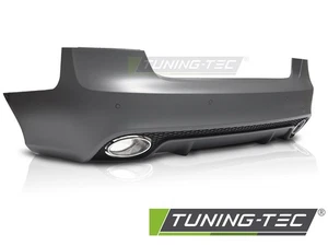 PARAURTI POSTERIORE SPORTIVO tuning fori PDC adatto per AUDI A5 8T 8F 2007-2011 - Foto 1 di 5