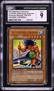 YuGiOh! The Legendary Fisherman - PSV-076 Ultra Rare 1st Edition - CGC MINT 9 - Picture 1 of 2