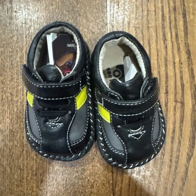Zapatos de bebé niño See Kai Run de cuero talla 3-usados en excelente estado Foto 1 de 4