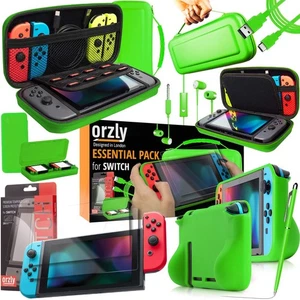 Switch Accessories Bundle – Includes Carry Case for Nintendo Switch Console, ... - Picture 1 of 6