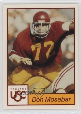 1991 Collegiate Classics USC Trojans All-Time Don Mosebar #58 - Image 1 of 2