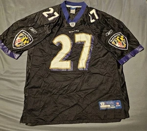Reebok On Field Mens Womens Jersey  Size XL Baltimore Ravens Ray Rice 27 - Picture 1 of 15