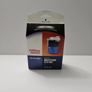 Cartucho de tinta negra Brother LC31BK 28 ml marca Office Depot® - Imagen 1 de 5