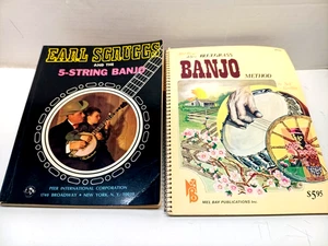 Earl Scruggs and the 5-String Banjo & Mel Bay's deluxe Bluegrass Banjo Method - Picture 1 of 5