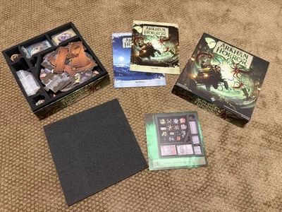 Fantasy Flight Games Arkham Horror Board Game - AHB01 with Feldherr insert - Image 1 of 4