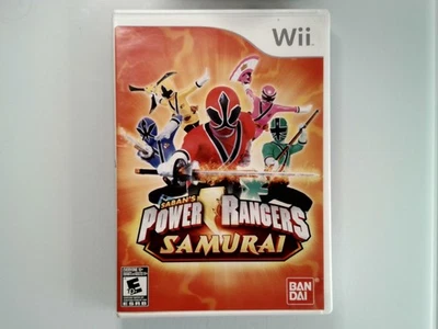 Power Rangers Samurai Wii Game Bandai 2011 NTSC-U/C Action Adventure w/ Manual - Image 1 of 2