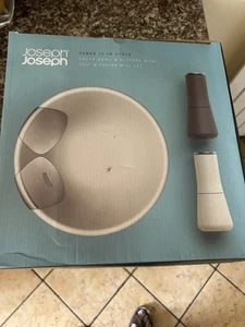 Joseph Joseph Serve It In Style Salad Bowl & Servers with Salt & Pepper Mill Set - Picture 1 of 13