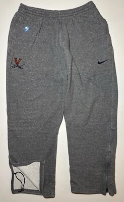 Nike NCAA Virginia Cavaliers Warmup Pants Sweatpants Ankle Zip/Tie Mens 2XL 2011 - Image 1 of 4