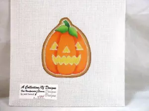 A Collection of Designs by Janet Burnett #484 Hand Painted 18 Count Mesh - Picture 1 of 2