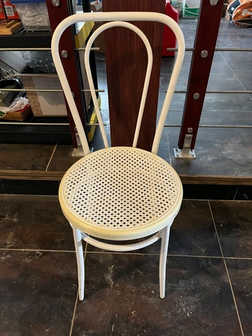 Vintage Hairpin Side Chair Made Italy 1983 Ice Cream Parlor Patio indoor chairs Cover