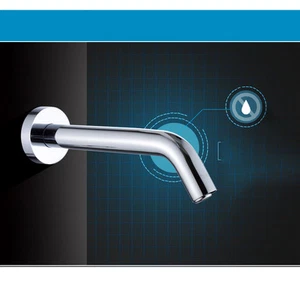 Grifo de fregadero con sensor automático electrónico de baño grifo cromado - Imagen 1 de 6