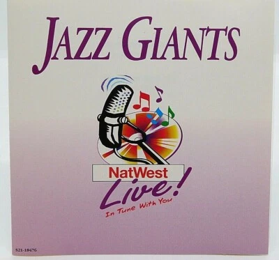 CD Jazz Giants NatWest Live In Tune With You 1995 Cema Thelonious Monk - Image 1 of 3