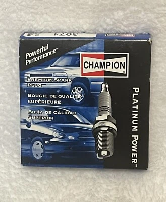 Champion Platinum Power Spark Plugs 3071 - Includes 4 Spark Plugs- New in Box - Image 1 of 4