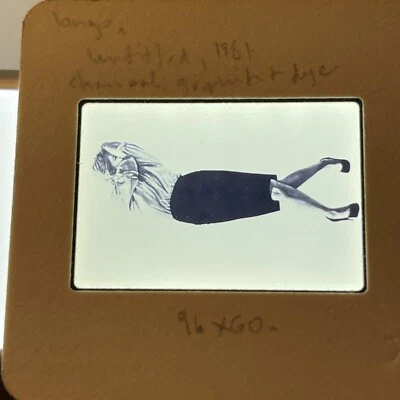 Robert Longo “Sin título” arte contemporáneo americano diapositiva de 35 mm Foto 1 de 3