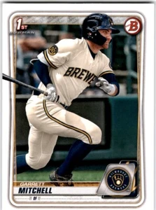 2020 Bowman Draft #BD-118 Garrett Mitchell - Picture 1 of 2