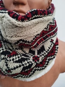 Alcott Heavy Knitted Large Patterned Snood Warm  - Picture 1 of 5