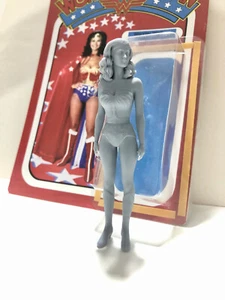 Super Powers WONDER WOMAN LYNDA CARTER personaggio personalizzato, blister, stile vintage - Foto 1 di 4