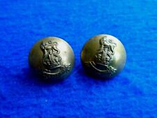 2 X 1929-1953 ROYAL ARMY PAY CORPS, RAPC OFFICERS BRASS 26MM BUTTONS, GAUNT