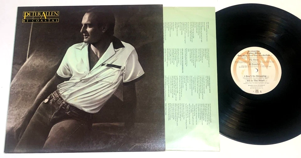 Peter Allen Bi-Coastal LP Vg+ - Image 1 of 4