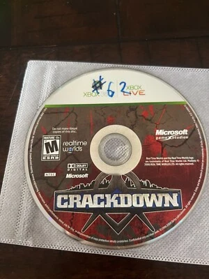 Crackdown (Microsoft Xbox 360, 2007) DISC ONLY - Image 1 of 2