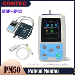 PM50 Handheld-24-Stunden-ambulantes Blutdruckmessgerät NIBP Holter/SpO2 - Picture 1 of 13