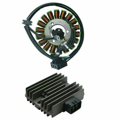 Bobina de estator y rectificador de voltaje para Kawasaki Ninja 250R EX250 Ninja 300 EX300 Foto 1 de 4