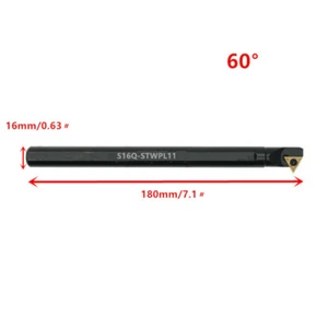 1P S16Q-STWPL11 CNC lathe internal tool holder boring bar  for TPGH1103 Insert - Picture 1 of 6
