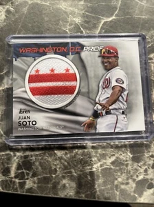 2022 Topps Series 1 Juan Soto City Flag Patch #CFP-JS - Picture 1 of 2