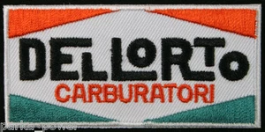 Parche Dellorto, carburador, italiano, motocicletas, scooters, insignia, plancha - Imagen 1 de 1
