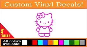 Hello Kitty Vinyl logo decal sticker  - Picture 1 of 1