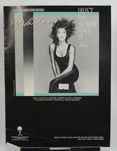 Didn't We Almost Have It All, Whitney Houston - Spartiti - Foto 1 di 1