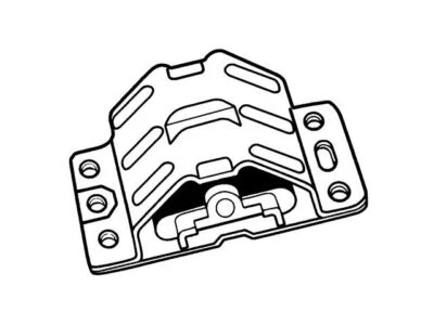 For 1976-1977, 1981 Pontiac Parisienne Engine Mount Front 13652BK Engine Mount Foto 1 de 2